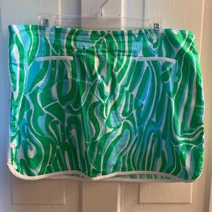 Lilly Pulitzer Skort Sz 12